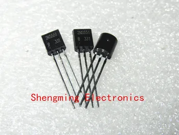 1000pcs 2N5551 NPN TO-92 tranzistorius