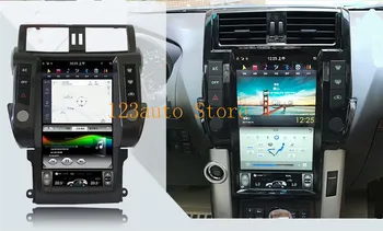 13.6 colių tesla Stilius Android 9.0 Car DVD GPS toyota Land Cruiser 150 Prado 2010-2013 paramos 360 sustiprina PX6 CARPLAY RADIJAS