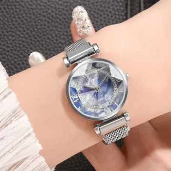 2020 Naujas Mados Atsitiktinis moterų Žiūrėti Prabangos ponios Laikrodis Magnetinio Plieno Dirželis Laikrodžiai Moterims Laikrodis zegarek damski Reloj Mujer