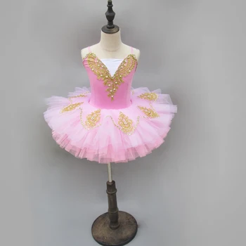 2020 Rožinė / raudona /mėlyna/ geltona Mergina Baleto Tutu Suknelė 