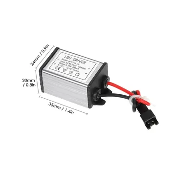3~LED 5x1W Nuolatinės Srovės Vairuotojas Maitinimo Adapteris Transformatorių Perjungimas LED Exihibition žibintai Chip Šaltinis Ratai