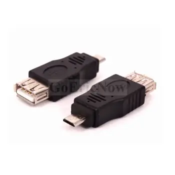 50 vnt Micro 5pin, USB į USB 2.0 A F/F/M Prijunkite USB Adapteris Jungtis, Keitiklis
