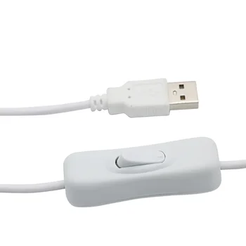 5V USB LED Juosta 5050 TV Foninio Apšvietimo 1M 60 Led Šiltai balta / Balta/ RGB USB Kabelis su Jungikliu Juostelių rinkinys