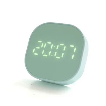 Aikštėje Mažas Žadintuvas Paprasta Naktį Šviesos Išjungimo Elektroninis Laikrodis Naktiniai Studentų Laikrodis Sveglia Digitale Mini Žadintuvas NN50AC