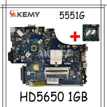 Akemy Acer aspire 5551 5551G 5552G Nešiojamas Plokštė MBWVF02001 NEW75 LA-5911P HD5650 1GB Vaizdo plokštė DDR3 Nemokamai CPU