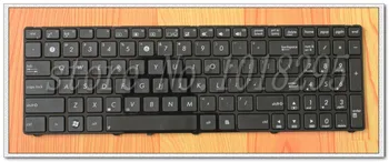 Anglų nešiojamojo kompiuterio klaviatūros ASUS V090562BS1 0KN0-EL1RU01 V090562BS1 0KN0-EL1RU01 04GNV91KRU00-1 US klaviatūra su karkasu