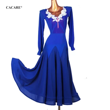 CACARE Pramoginiai Valsas Suknelė Šokių Konkursas Suknelės Standartinių Šokių Suknelės Elegantiškas Pritaikyti D0899 Didelis Vien Hem