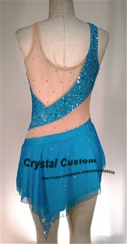 Custom Suaugusiųjų Dailiojo Čiuožimo Suknelės Grakštus Naujas Prekės ženklas Ledo Dailiojo Čiuožimo Suknelės Moterims Konkurencijos DR3725