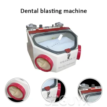Dantų porceliano smėlio sprogdinimo mašina Speciali įranga, odontologijos klinika tvarkymo Dvigubai pen sprogdinimo mašina