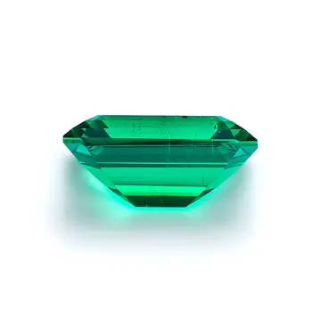 Didelis Dydis Lab sukūrė 10*13mm smaragdas žalia moissanite akmenys кольца браслеты ьги с зеленным камнем
