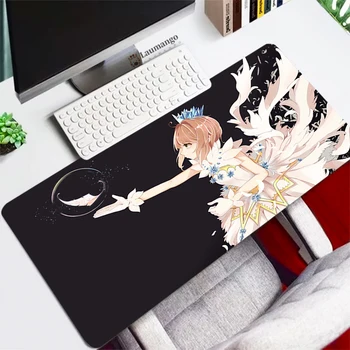 Didelis Pelės Mygtukai Anime Sakura Klaviatūros Kilimėlis Kawaii Girl Mielas Rožinis Home Office Žaidimas Kompiuterio Darbalaukio Apsaugoti