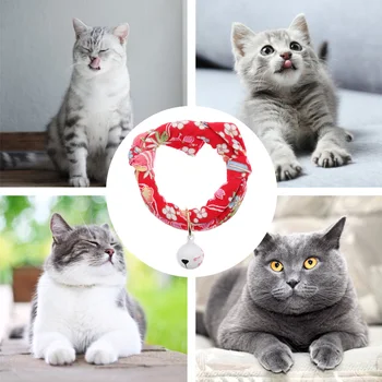 Gražiai Atspausdintas Kačių Antkaklis Pet Apdailos Priedai Ornamentu Naminių Reikmenys