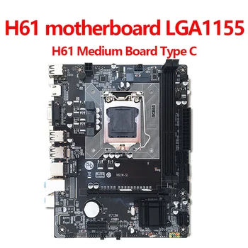 H61 Motininę LGA 1155 DDR3 Palaiko 2X16G HDMI už Celeron Pentium Core 2 3 I3 I5 I7 Serija