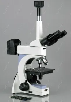 Infinity Planą, Metalurgijos Junginys, Mikroskopu--AmScope Prekių 40X-800X Infinity Planą, Metalurgijos Junginys Mikroskopą