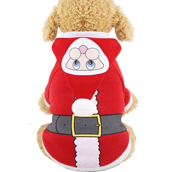 Kalėdų Drabužius, Šunų Kačių Drabužių Pet Drabužių Rudens Ir Žiemos, Santa Claus Mažųjų Ir Vidutinių Šunų Kalėdų Pet Suknelė Iki