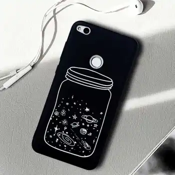 KatyChoi Visatos Erdvės Modelis Minkštas Atveju, Huawei P8 P9 Lite 2017 Telefono Padengti
