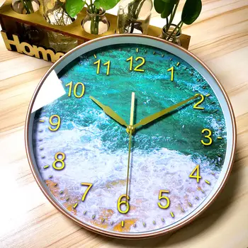 Laikrodžiai Kambarį Kūrybos Paprasta Atmosferą Kvarcinis Laikrodis Miegamasis Laikrodis Išjungti Turas Elektroninis Laikrodis Modernios Sienos