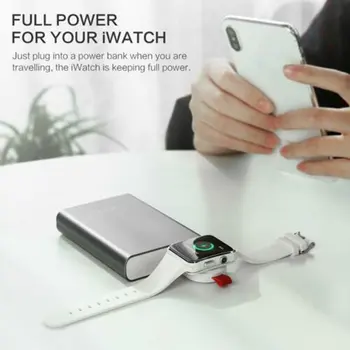 Magnetinis Įkroviklis Nešiojamos Belaidžio ryšio Adapteris, Skirtas Apple Žiūrėti Serija 1/2/3/4 Įkroviklį Su USB Portable