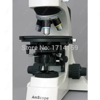 Mineralogija--AmScope Prekių 40X-1500X Infinity Polarizing Mikroskopo + 3MP Kamera