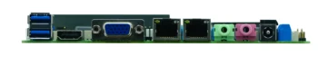 Mini itx pramonės Plokštė Intel i7 4510U Dual Core 2 LAN 6 232 COM DC 12V LVDS Mini ITX Motininę už Kioskas POS