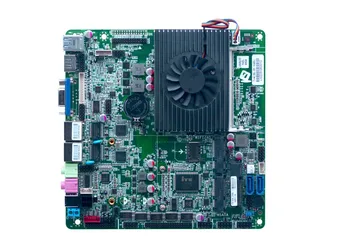 Mini itx pramonės Plokštė Intel i7 4510U Dual Core 2 LAN 6 232 COM DC 12V LVDS Mini ITX Motininę už Kioskas POS
