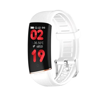 Naujas Atvykimo Termometro Digita Sporto Smart Žiūrėti Plono Vandeniui Bluetooth Širdies Ritmas, Kraujo Spaudimas Xiao Mi Samsung