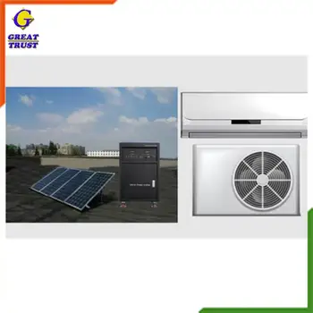 Naujas split tipo kondicionavimo namų hibridas sienos montuojamas oro kondicionierius 3000w saulės sistema su CE sertifikatas