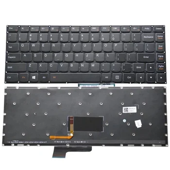 Originalus Laptopo Klaviatūra Lenovo Thinkpad Joga 2 13 JOGOS 3 14 U31-70 YOGA2 13 JAV Standarto foninio Apšvietimo Klaviatūra forYoga 2 13