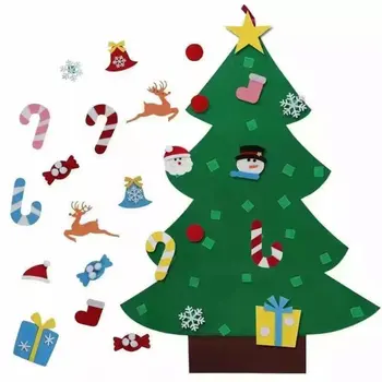 Pasidaryk Pats Jaučiau, Kalėdų Eglutė Naujųjų Metų Dovanos Vaikams Žaislų, Dirbtinių Medžių Sienos Kabantys Papuošalai Kalėdų Dekoracija Namuose