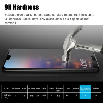 Pilnas draudimas Privatumo Anti Akinimo Grūdintas Stiklas Huawei Honor 9 10 Honor9 Lite 9 Žaisti Nova3 3i 3E Screen Protector, Plėvelės Stiklo