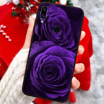 Raudonos Rožės gėlių estetika Telefoną Atveju Xiaomi Redmi pastaba 7 8 9 t k30 max3 9 s 10 pro lite