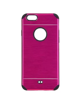 Rožinė iPhone 6 dvigubo metalo bylą