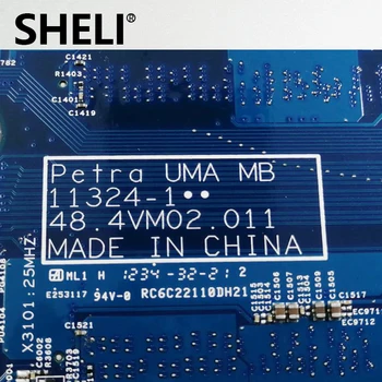SHELI 11324-1 48.4VM02.011 plokštę ACER V5-431 V5-531 V5-571 nešiojamojo kompiuterio motininė plokštė Pentium 887 CPU HM70 DDR3 bandymo wo
