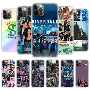 Silikoninis Telefono dėklas Skirtas iPhone 12 Mini Pro 11 X XS Max XR SE 2020 7 8 6 6s Plius Riverdale TV Rodo, Minkštas Galinį Dangtelį Coque Fundas