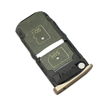 SIM Kortelės Lizdas +SD Atminties kortelės Laikiklį Plokštelės Įpjovos Pakeisti Dalį Motorola MOTO Z 
