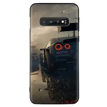 Sporto automobilių VTR Black Case for Samsung Galaxy S20 Ultra S10 Lite Pastaba 10 9 8 S8 S9 J4 J6 J8 + Plius S7 S6 Krašto Silikoninis Telefono dėklas