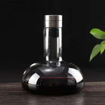 Stiklo decanter, kvėpavimo tipas, greitas vyno dalijant taurės, namų vynas, dalinimo įrenginį, raudonojo vyno išpilstymo įrenginys, vyno rinkinys
