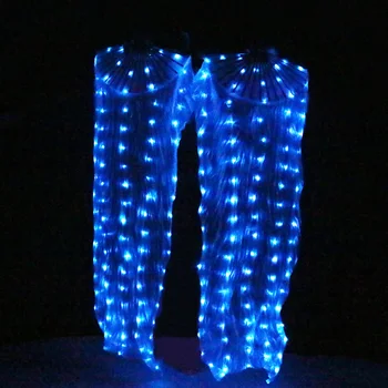 Suaugusiųjų Pilvo Šokio Priedai Šviesos lemputės LED Ventiliatoriai Blizga Moterų Garsiausių LED balta šviesa, Pilvo Šokio Gerbėjas Priedai