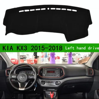 TAIJS kaire ranka vairuoti automobilio prietaisų skydelyje apsaugine danga kilimas už KIA KX3-2018 Mados stilius Auto prietaisų skydelio kilimėlis KIA KX3