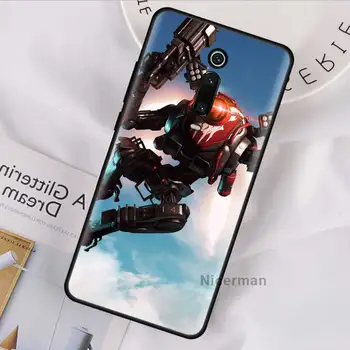 Titanfall filmas Atveju Xiaomi Redmi Pastaba 9S 8 8T 9 Pro Max 7 K30 Zoom K20 8A 7A 7S Juoda Silikono Telefonas Apima