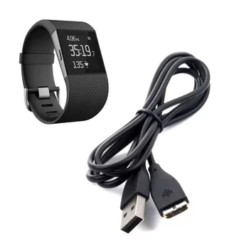 USB Įkrovimo Kabelis, Įkroviklis Fitbit Viršįtampių Fitneso Žiūrėti Apyrankė