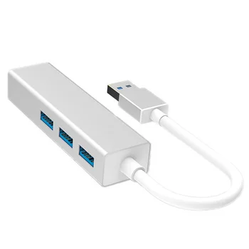 USB2.0/3.0 RJ45 Ethernet Adapterį, 4 Uostų Konverteris, skirtas Macbook ASUS Nešiojamas LHB99