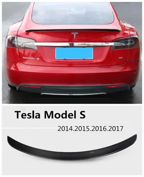 Už Tesla Model S..2016.2017 Anglies Pluošto Spoileris Sparno Spoileriai Aukštos Kokybės Auto Priedai