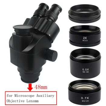 WD165 0.5 X 0,7 X 1.0 X 2.0 X Pagalbiniai Objektai Mikroskopo Objektyvo Fotoaparatas Objektyvas Trinokulinis Stereo, Zoom Mikroskopu Barlow Stiklinis Lęšis