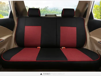 Į SAVO SKONĮ, auto reikmenys užsakymą lino automobilių sėdynės apima FIAT Palio Weekend Siena Perla Viaggio Ottimo naujas stilius linų