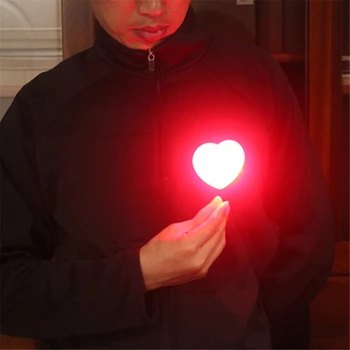 Širdies Formos Šviesos Žėrintis Žaislą Magic Žaislas Naudojamas Su Švytinčiomis Pirštus Thricks Vaikai XX9E