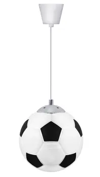 Šiuolaikinės Paprasta Futbolo LED Šviestuvo Naujovė Juoda Ir Balta Futbolo Miegamojo, Prieškambario Žibintai Vaikų yi taip karšta u deng